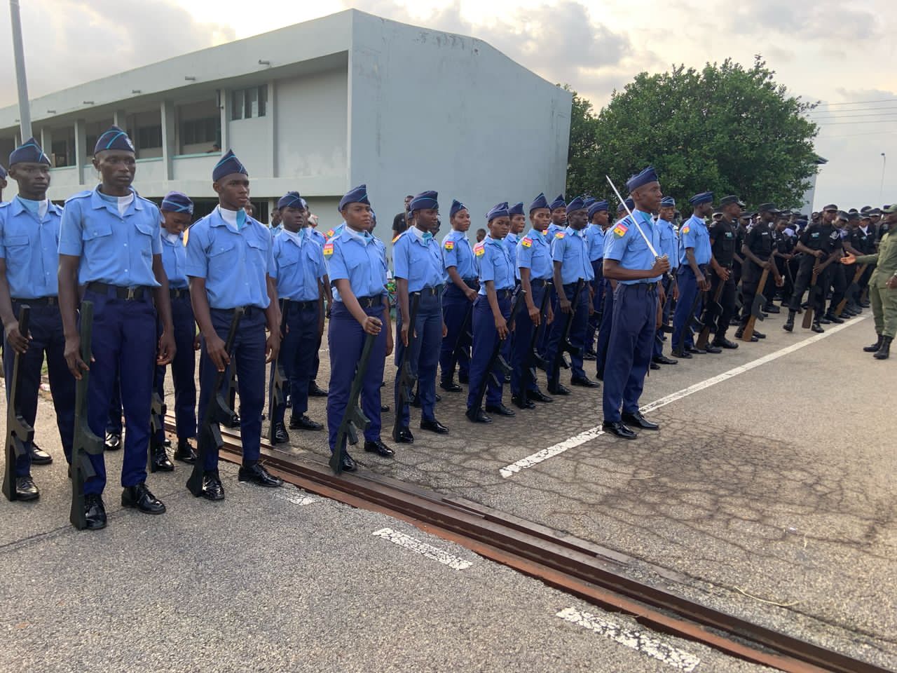 Cadet parade
